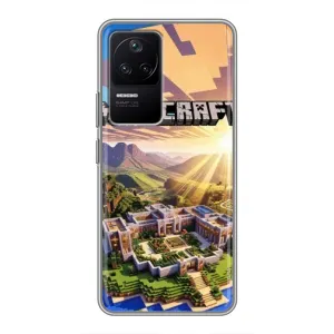 Чохол майнкрафт для Xiaomi POCO F4 (5G) (MINECRAFT)