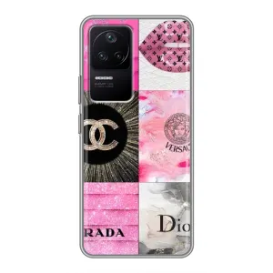 Чохол (Dior, Prada, YSL, Chanel) для Xiaomi POCO F4 (5G) (Модніца)