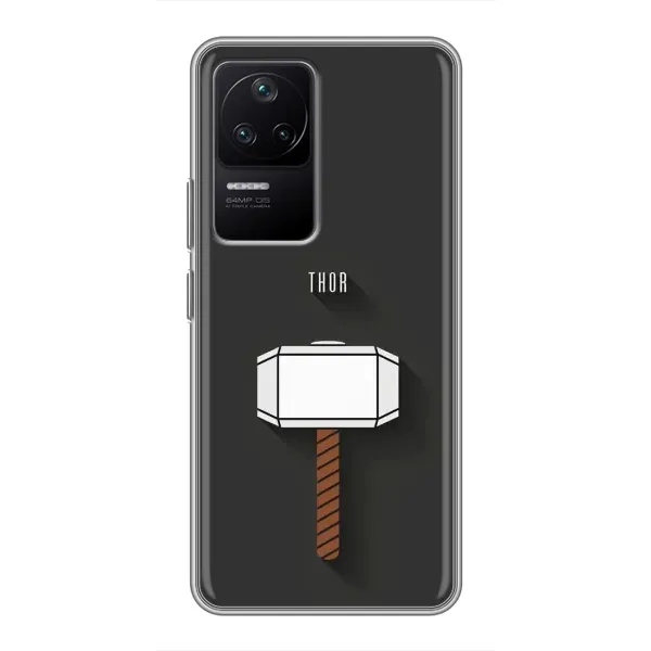 Чехол с рисунком «Молот Тора» для Xiaomi POCO F4 (5G)