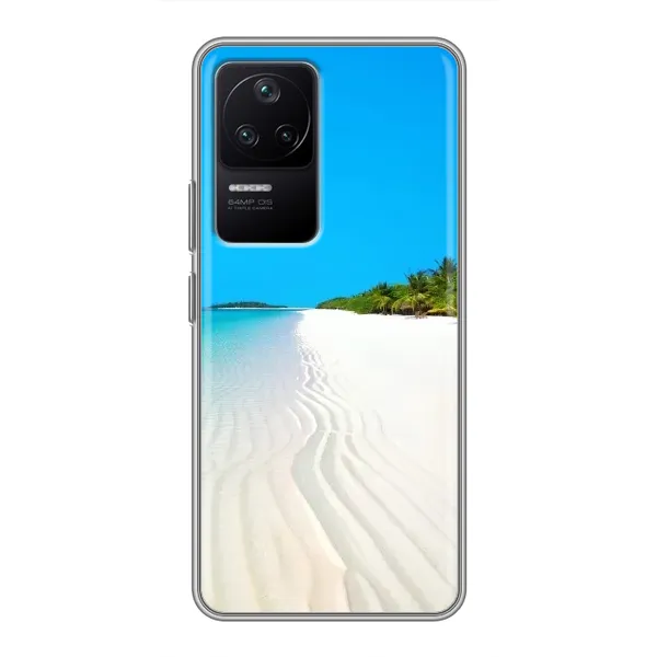 Чехол с рисунком «Море песок» для Xiaomi POCO F4 (5G) Чехол с рисунком «Море песок» для Xiaomi POCO F4 (5G)