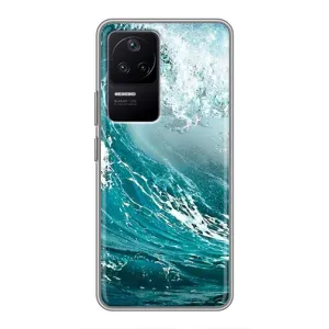 Летний Чехол на Xiaomi POCO F4 (5G) (Морская волна)