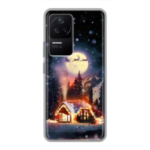 Чехлы на Новый Год Xiaomi POCO F4 (5G) (Настроение зимнее)
