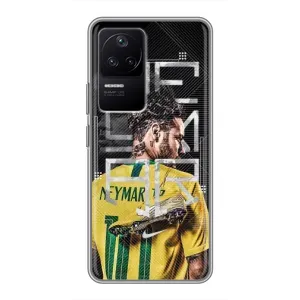 Силіконовий Чохол для Xiaomi POCO F4 (5G) (Neymar 10)