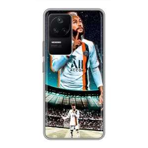 Силіконовий Чохол для Xiaomi POCO F4 (5G) (Неймар ПСЖ)