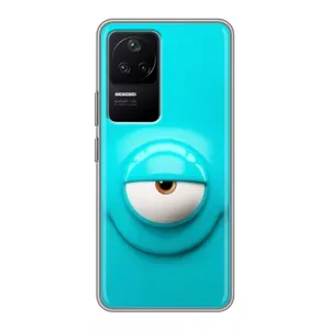 Силиконовые Чехлы (смешные стикеры) для Xiaomi POCO F4 (5G) (Одноглазик)