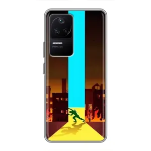 Чехол с Украинской символикой на Поко Ф4 (5G) (Освобождение)
