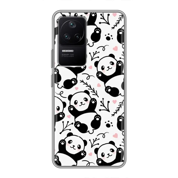 Чехол с рисунком «Пандочки» для Xiaomi POCO F4 (5G) Чехол с рисунком «Пандочки» для Xiaomi POCO F4 (5G)