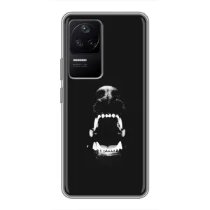 Чехол ДОБЕРМАН для Xiaomi POCO F4 (5G) (Пасть добермана)
