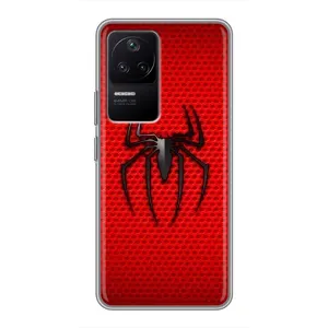 Чехол Супергерой Человека Паука на Xiaomi POCO F4 (5G) (Паук марвел)