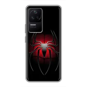 Чехол Супергерой Человека Паука на Xiaomi POCO F4 (5G) (Паук)
