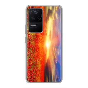 Чохли з картинкою (Тюльпани) на Поко Ф4 (5G) (Поле тюльпанів)
