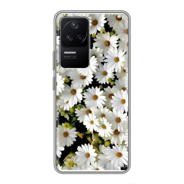 Чехол с рисунком «Рамка в ромашках» для Xiaomi POCO F4 (5G) Чехол с рисунком «Рамка в ромашках» для Xiaomi POCO F4 (5G)