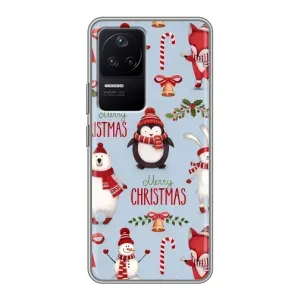 Чехол Санта Клаус для Xiaomi POCO F4 (5G) (Рождественский)