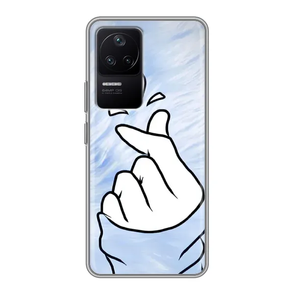 Чехол с рисунком «Сердечка знак» для Xiaomi POCO F4 (5G) Чехол с рисунком «Сердечка знак» для Xiaomi POCO F4 (5G)
