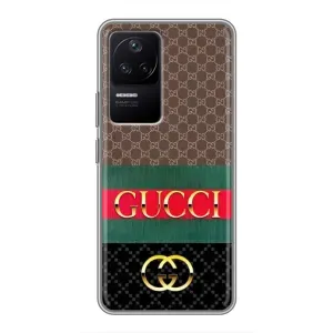 Чохли бренд ГУЧЧІ для Xiaomi POCO F4 (5G) (Стиль GUCCI)