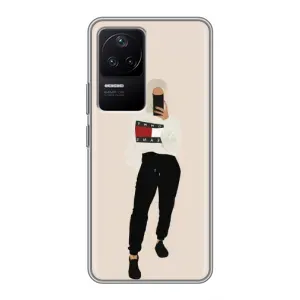 Силіконовый Чохол на Xiaomi POCO F4 (5G) з картинкой Модных девушек (Стильна)