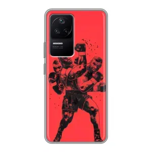 Чехлы с принтом Спортивная тематика для Xiaomi POCO F4 (5G) (Тайсон Бокс)