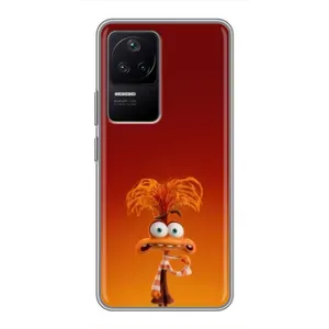 Чехол Головоломка для Xiaomi POCO F4 (5G) - (AlphaPrint) (Тревожность)