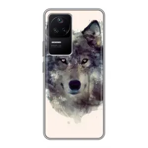 Чехол с Волком на Xiaomi POCO F4 (5G) (Волк)