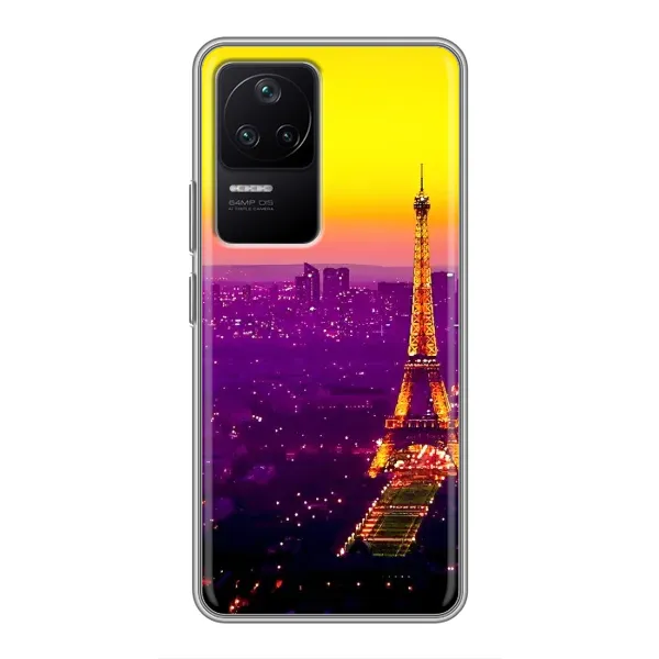 Чехол с рисунком «Яркая башня» для Xiaomi POCO F4 (5G) Чехол с рисунком «Яркая башня» для Xiaomi POCO F4 (5G)