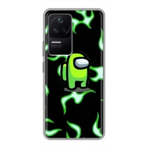 Чехол "Амонг Ас" для Поко Ф4 (5G) (Яркий игрок)