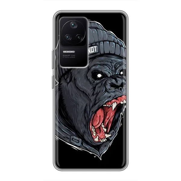Чехол с рисунком «Злая Обезьяна» для Xiaomi POCO F4 (5G) Чехол с рисунком «Злая Обезьяна» для Xiaomi POCO F4 (5G)