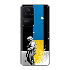 Патриотический Чехол для Xiaomi POCO F4 (5G) (ЗСУ)