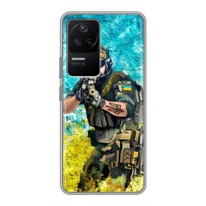 ЗСУ Чехлы (TPU) для Xiaomi POCO F4 (5G) (ЗСУ Воин)