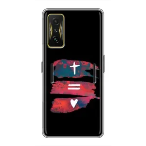 Чехлы для Xiaomi POCO F4 GT (Для Христиан) (Атрибутика)