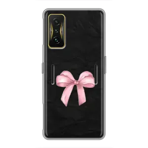 Чехол банты для Xiaomi POCO F4 GT (Бантик)