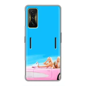 Силиконовый Чехол Барби Фильм на Xiaomi POCO F4 GT (Барби и Кен)