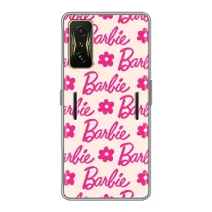 Силиконовый Чехол Барби Фильм на Xiaomi POCO F4 GT (Barbie)