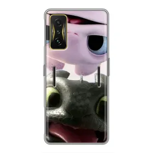 Чехол дракон Беззубик для Xiaomi POCO F4 GT