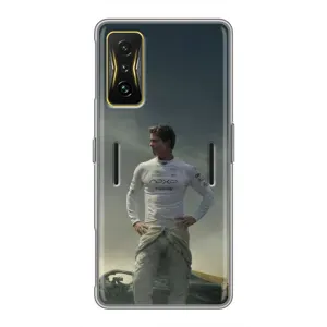 Чехол фильм Формула 1 для Xiaomi POCO F4 GT (Бред Питт)