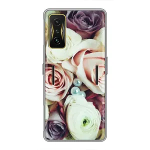 Чехлы с принтом Розочки для Xiaomi POCO F4 GT (Букет РОЗ)