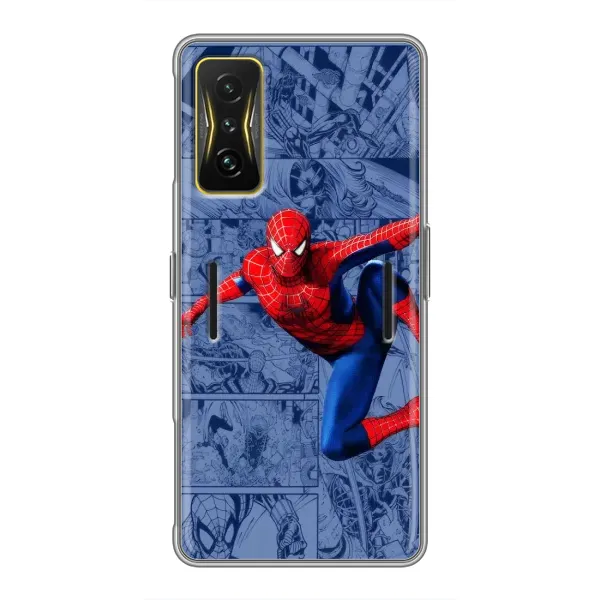 Чехол с рисунком «Человек Паук» для Xiaomi POCO F4 GT