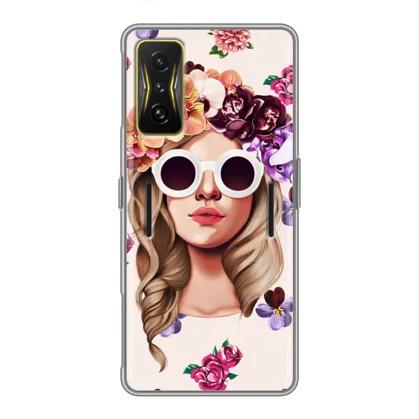 Чехол с рисунком «Девушка в очках» для Xiaomi POCO F4 GT Чехол с рисунком «Девушка в очках» для Xiaomi POCO F4 GT