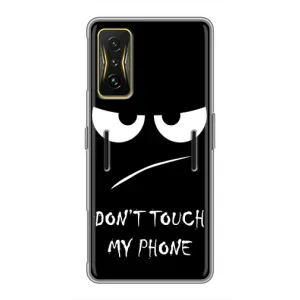 Чехол с прикольным текстом на Xiaomi POCO F4 GT (Dont)