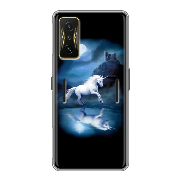 Чехол с рисунком «Единорог» для Xiaomi POCO F4 GT Чехол с рисунком «Единорог» для Xiaomi POCO F4 GT