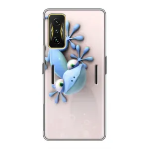 Чехлы с изображением разных животных для Xiaomi POCO F4 GT (Геккон)