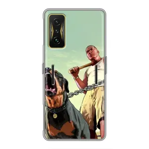 Чехол с рисунком «GTA» для Xiaomi POCO F4 GT