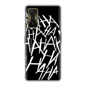 Чехлы с картинкой Джокера на Xiaomi POCO F4 GT (Хахаха)