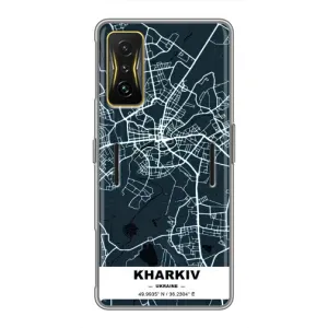 Чехлы силиконовые (Город Харьков) на Поко Ф4 GT (Харьков)