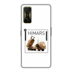 Чехлы на военную тематику для Xiaomi POCO F4 GT (HIMARS)
