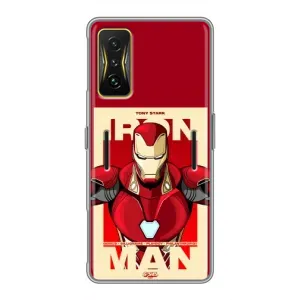Чехол Супергерой Железный человек на Xiaomi POCO F4 GT (Iron man)
