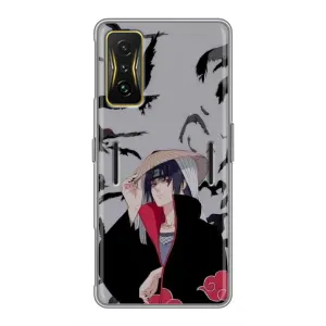 Чехлы с картинкой Итачи Учиха на Xiaomi POCO F4 GT (Итачи Ворони)