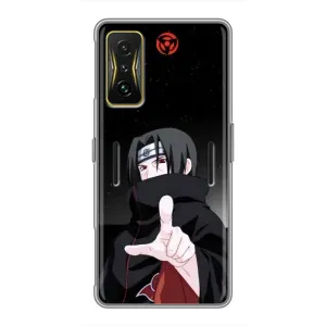 Чехлы с картинкой Итачи Учиха на Xiaomi POCO F4 GT (Итачи Знак)