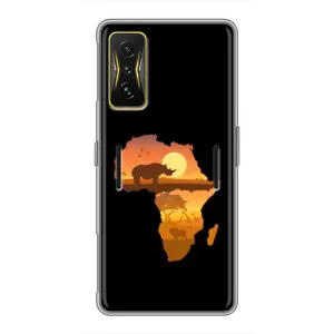 Літній Чохол на Xiaomi POCO F4 GT (Карта)
