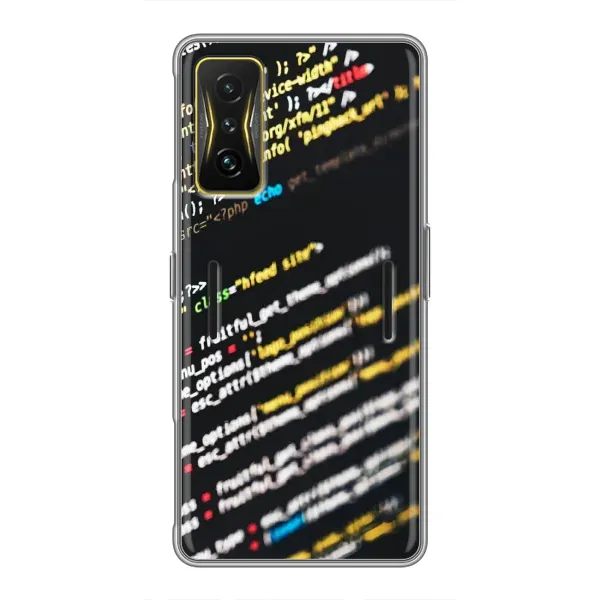 Чехол с рисунком «Код» для Xiaomi POCO F4 GT Чехол с рисунком «Код» для Xiaomi POCO F4 GT