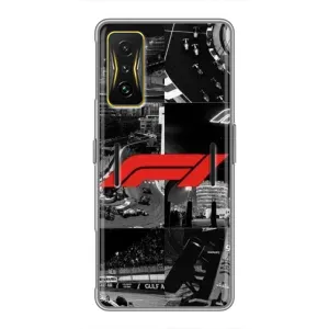 Чехол фильм Формула 1 для Xiaomi POCO F4 GT (Коллаж Формула 1)